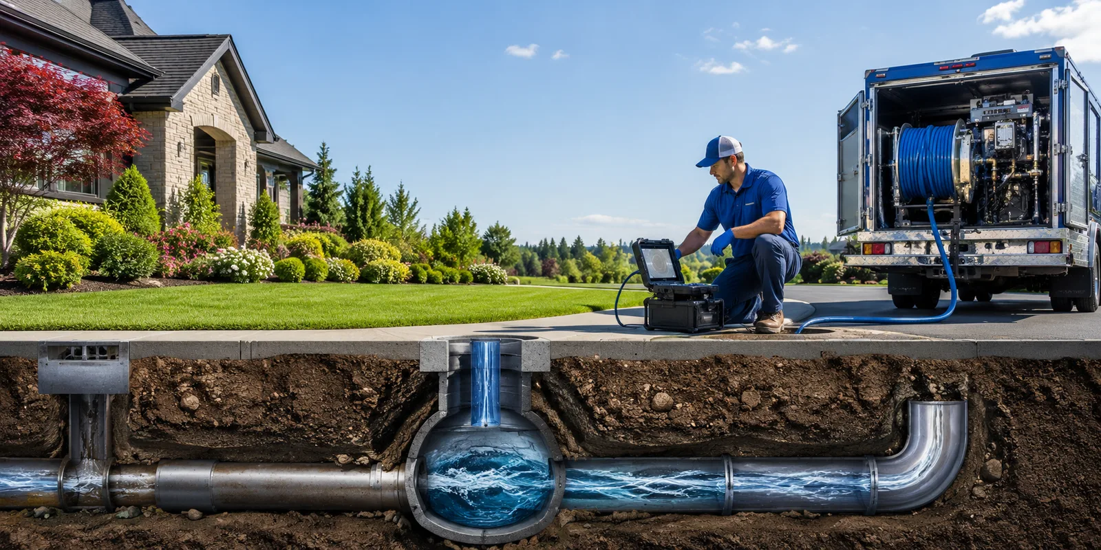 Drainage restoration information for Pine Village, IN